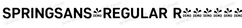 SpringSans-Regular R字体转换